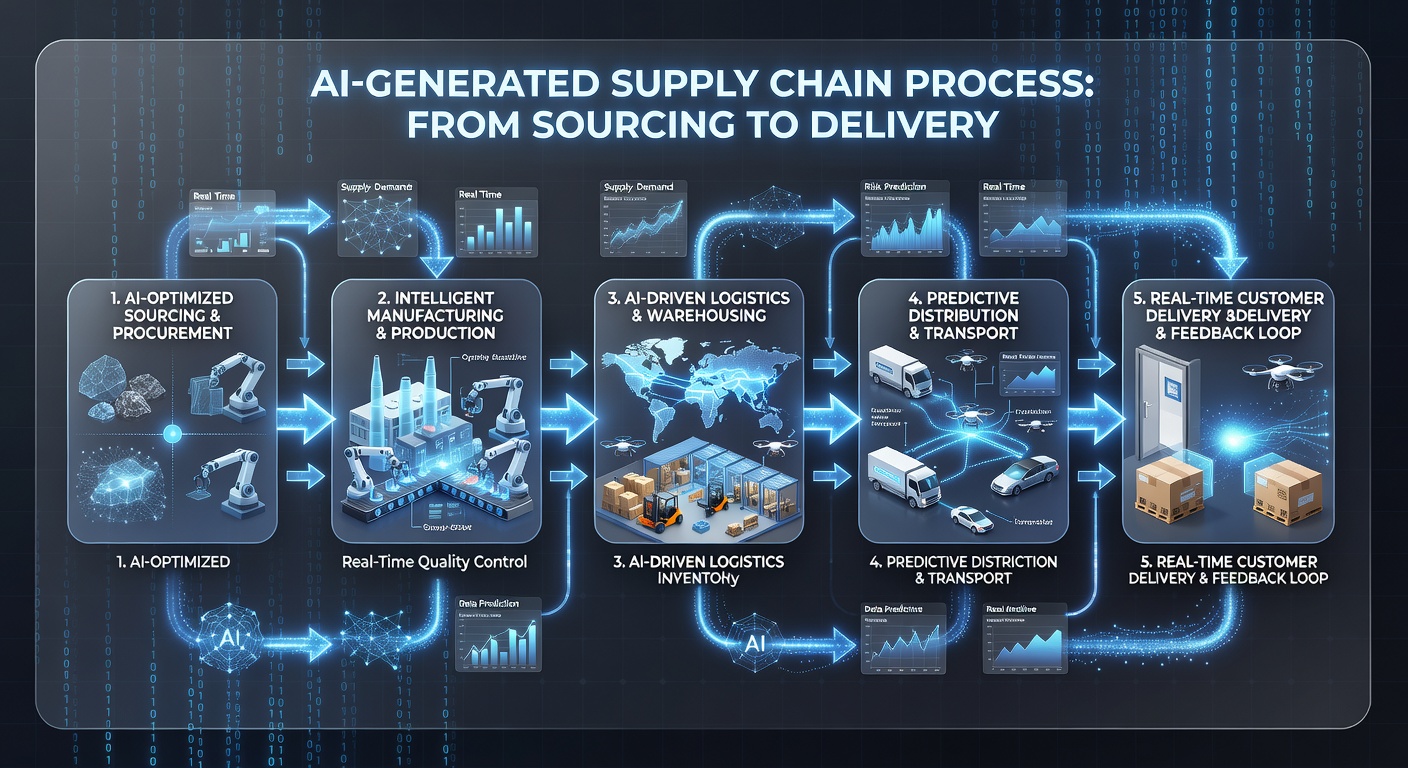 AI Supply Chain Flow